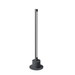 WIKI PALO DA GIARDINO H50 CM O H90 CM  IP65 ALLUMINIO ANTRACITE LED INTEGRATO LUCE 3000K MODERNO 2
