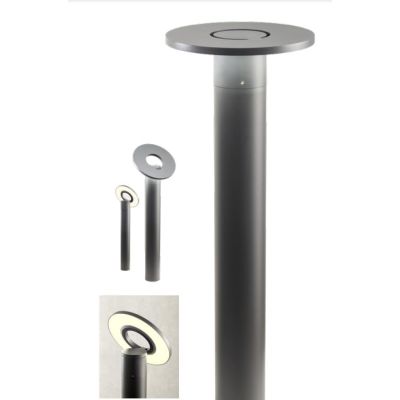 FREE PALETTO ORIENTABILE DA ESTERNO LED 10W LUCE 3000K IP54 ALLUMINIO ANTRACITE DESIGN MODERNO