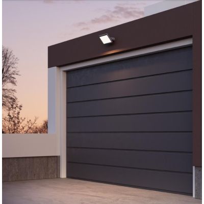 FLUX PROIETTORE DA ESTERNO IP65 ALLUMINIO ANTRACITE 2 MISURE LED INTEGRATO LUCE 3000K