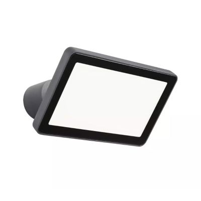 FLUX PROIETTORE DA ESTERNO IP65 ALLUMINIO ANTRACITE 2 MISURE LED INTEGRATO LUCE 3000K