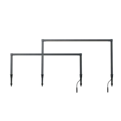 BARRIER PALETTO LINEARE DA ESTERNO CON PICCHETTO IP65 2 MISURE LED 15W LUCE 3000K MODERNO