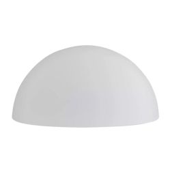 BLOB LAMPADA MEZZA SFERA PER ARREDO GIARDINO IP65 ANTI SALSEDINE BIANCA OPALE 2