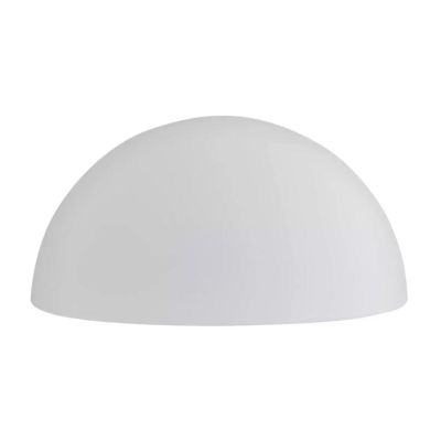 BLOB LAMPADA MEZZA SFERA PER ARREDO GIARDINO IP65 ANTI SALSEDINE BIANCA OPALE