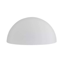 BLOB LAMPADA MEZZA SFERA PER ARREDO GIARDINO IP65 ANTI SALSEDINE 2 MISURE BIANCA OPALE 2