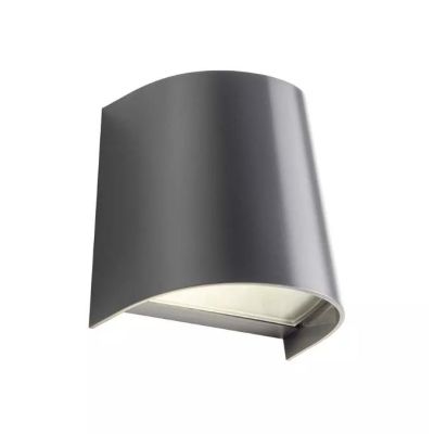 TRON APPLIQUE DA ESTERNO IP65 ANTRACITE O RAME MONO EMISSIONE ANTI CORROSIONE MODERNA