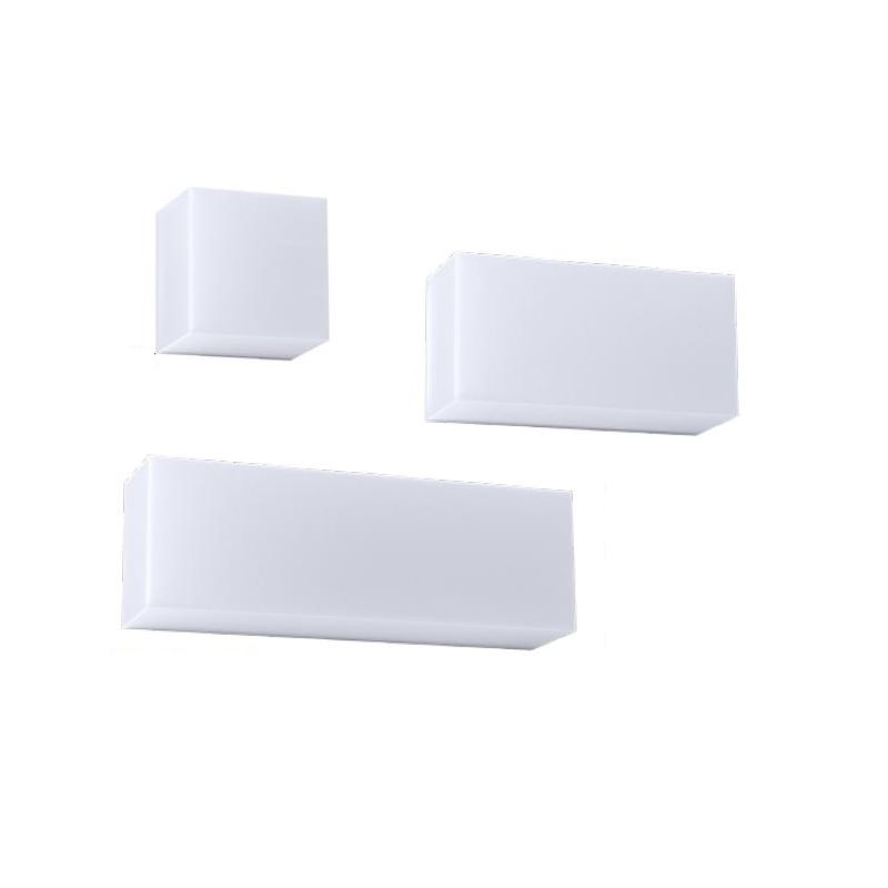 KODIAK APPLIQUE DA ESTERNI ANTI CORROSIONE IP65 3 MISURE BIANCA CON LED INTEGRATO LUCE 3000K-4000K