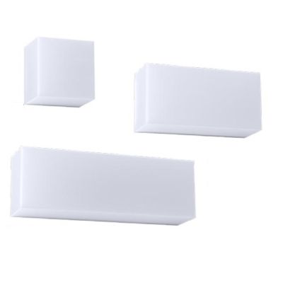 KODIAK APPLIQUE DA ESTERNI ANTI CORROSIONE IP65 3 MISURE BIANCA CON LED INTEGRATO LUCE 3000K-4000K
