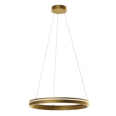 VALDIS SOSPENSIONE MODERNA AD ANELLO 2 MISURE A LED CON LUCE 3000K-4000K BIANCO,NERO E ORO