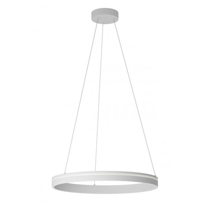 VALDIS SOSPENSIONE MODERNA AD ANELLO 2 MISURE A LED CON LUCE 3000K-4000K BIANCO,NERO E ORO