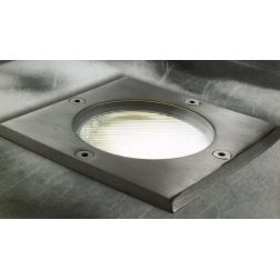 OBLO' MICRO QUADRATO IP67 INCASSO IN ACCIAIO CON LAMPADINA LED INCLUSA Pan International - Cristalensi Shop Online 2