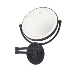 SELFIE APPLIQUE DA BAGNO PER TRUCCO CON SPECCHIO ROTONDO LED 7W CCT DIMMERABILE TOUCH DIMMER 2