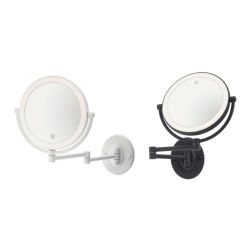 SELFIE APPLIQUE DA BAGNO PER TRUCCO CON SPECCHIO ROTONDO LED 7W CCT DIMMERABILE TOUCH DIMMER 2