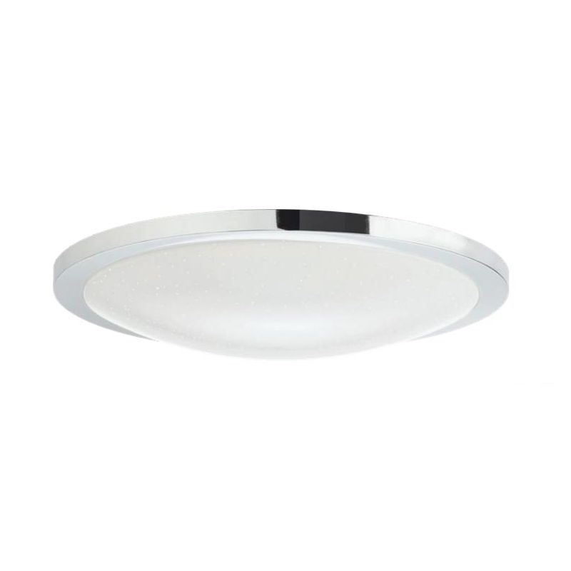 FIZZ PLAFONIERA IP44 ROTONDA 2 MISURE LED INTEGRATO LUCE 4000K DIFFUSORE CON EFFETTO STELLATO