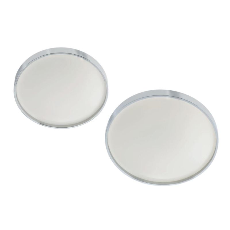 AMON PLAFONIERA MODERNA IP44 ROTONDA 2 MISURE LED INTEGRATO LUCE 4000K PMMA