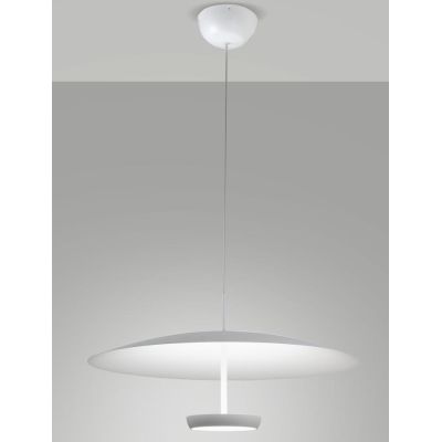YUKO LAMPADARIO A SOSPENSIONE D60 CM LED 40W LUCE 3000K DIMMERABILE IN 2 COLORI D60 CM MODERNO