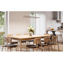 3394-45 BARD SOSPENSIONE MODERNA DI FORMA RETTANGOLARE LED 52W IN 5 COLORI DELLA FABAS LUCE Fabas Luce - Cristalensi Shop Online 2