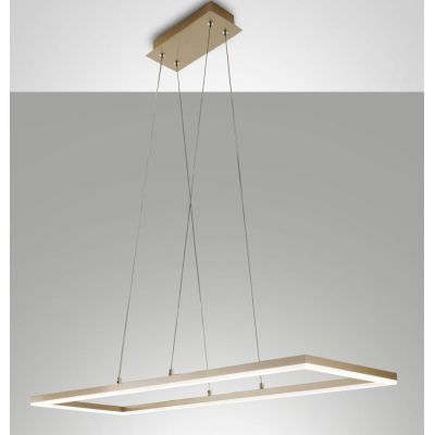3394-45 BARD SOSPENSIONE MODERNA DI FORMA RETTANGOLARE LED 52W IN 5 COLORI DELLA FABAS LUCE Fabas Luce - Cristalensi Shop Online