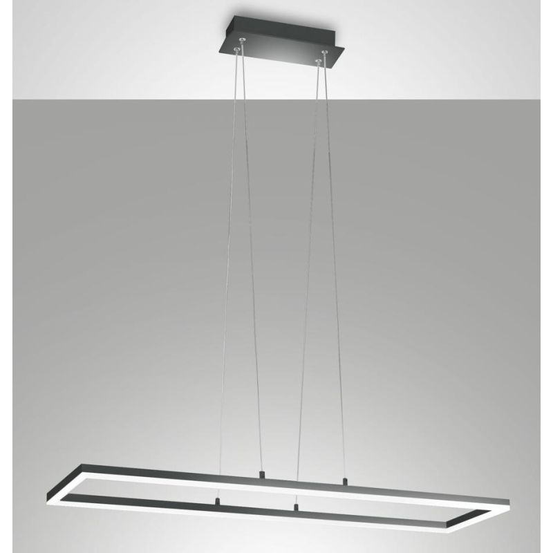 3394-45 BARD SOSPENSIONE MODERNA DI FORMA RETTANGOLARE LED 52W IN 5 COLORI DELLA FABAS LUCE Fabas Luce - Cristalensi Shop Online