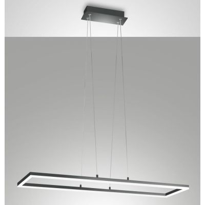 3394-45 BARD SOSPENSIONE MODERNA DI FORMA RETTANGOLARE LED 52W IN 5 COLORI DELLA FABAS LUCE Fabas Luce - Cristalensi Shop Online