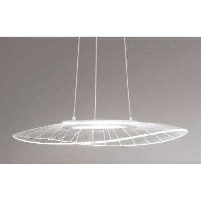 3625-40 VELA LAMPADARIO A SOSPENSIONE DESIGN MODERNO BIANCO LED 24W DI FABAS LUCE Fabas Luce - Cristalensi Shop Online