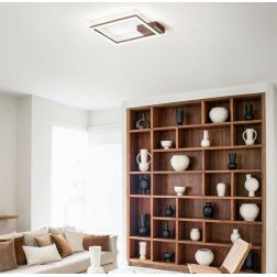 3394-61 BARD PLAFONIERA MODERNA DI FORMA QUADRATA 5 COLORI CM 42X42 LED 39W DI FABAS LUCE Fabas Luce - Cristalensi Shop Online 2