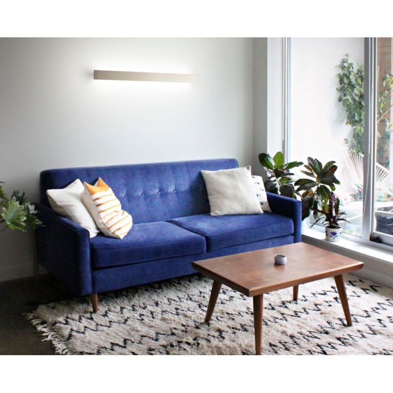 3559-26 LOTUS APPLIQUE GRANDE LINEARE MODERNA LED 30W IN ALLUMINIO BIANCO E ORO DI FABAS LUCE Fabas Luce - Cristalensi Shop Onli