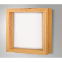 3471-22 WINDOW APPLIQUE DA ARREDO MODERNA QUADRATA BIANCA O QUERCIA LED 29W DI FABAS LUCE Fabas Luce - Cristalensi Shop Online