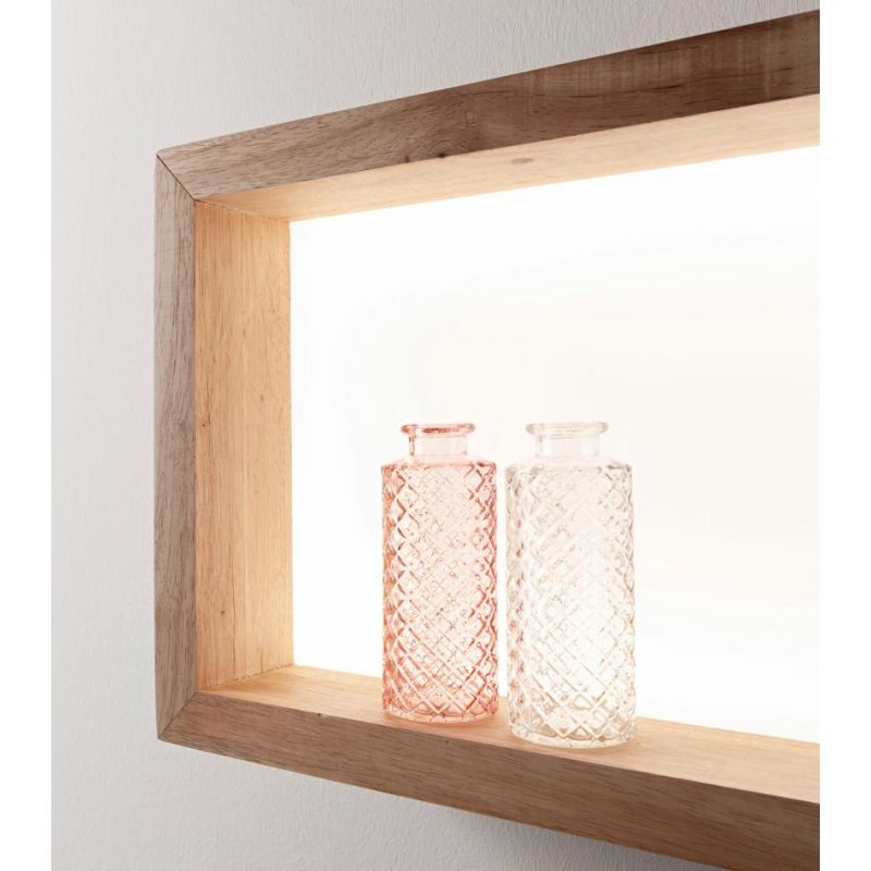 3471-26 WINDOW APPLIQUE DA ARREDO MODERNA IN LEGNO DI QUERCIA LED 35W DI FABAS LUCE Fabas Luce - Cristalensi Shop Online