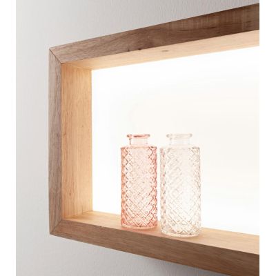 3471-26 WINDOW APPLIQUE DA ARREDO MODERNA IN LEGNO DI QUERCIA LED 35W DI FABAS LUCE Fabas Luce - Cristalensi Shop Online