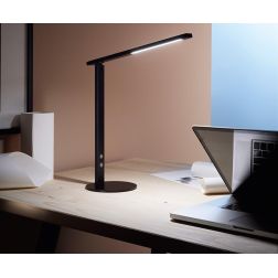 3550-30 IDEAL LAMPADA DA TAVOLO CON BRACCIO ORIENTABILE IN ALLUMINIO NERO BIANCO DI FABAS LUCE Fabas Luce - Cristalensi Shop Onl 2