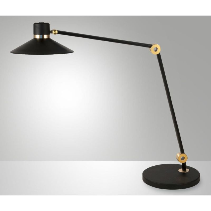 PANAREA LAMPADA DA TAVOLO ORIENTABILE BIANCA O NERA LED 10W CCT LUCE DIMMERABILE MODERNA