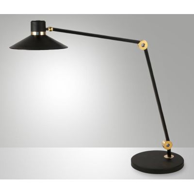 PANAREA LAMPADA DA TAVOLO ORIENTABILE BIANCA O NERA LED 10W CCT LUCE DIMMERABILE MODERNA