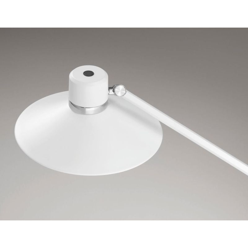 PANAREA LAMPADA DA TAVOLO ORIENTABILE BIANCA O NERA LED 10W CCT LUCE DIMMERABILE MODERNA