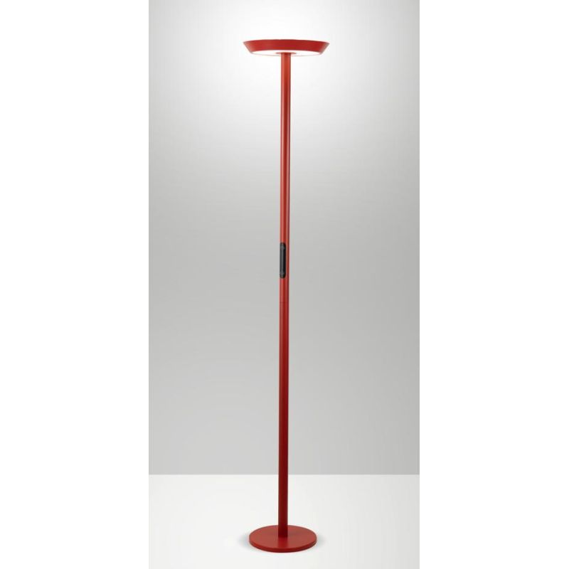 FIZZ PIANTANA MODERNA LED 60W LUCE CCT DIMMERABILE H178 CM METALLO 3 COLORI