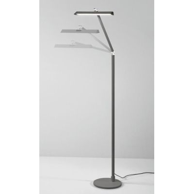 BEBA LAMPADA DA TERRA ORIENTABILE BIANCA O ANTRACITE LED 12W CCT LUCE DIMMERABILE MODERNA