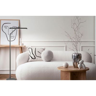 BEBA LAMPADA DA TERRA ORIENTABILE BIANCA O ANTRACITE LED 12W CCT LUCE DIMMERABILE MODERNA
