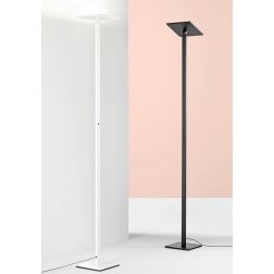 3550-12 IDEAL LAMPADA DA TERRA ORIENTABILE METALLO NERO O BIANCO DIMMERABILE DI FABAS LUCE Fabas Luce - Cristalensi Shop Online