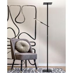 3550-10 IDEAL PIANTANA A DOPPIA EMISSIONE DI LUCE NERA O BIANCA DIMMERABILE E ORIENTABILE DI FABAS Fabas Luce - Cristalensi Shop