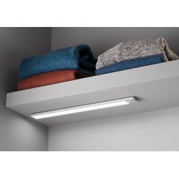 RIVA PROFILO SOTTOPENSILE ALLUMINIO 2 MISURE RICARICABILE, FISSAGGIO A MAGNETE, LED DIMMERABILE, SENSORE MOVIMENTO