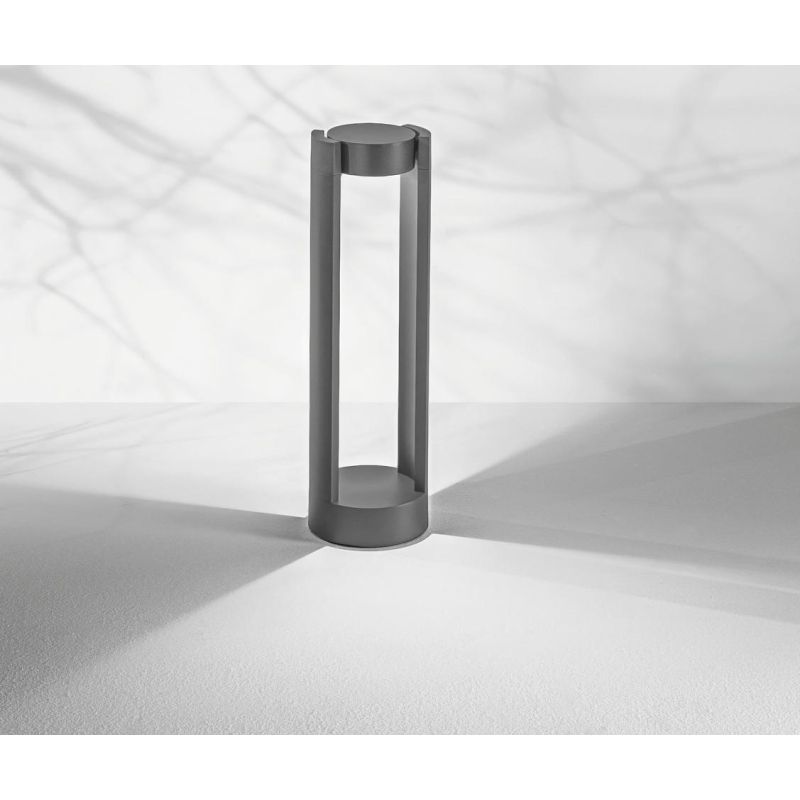 NAGI PALO DA ESTERNO H50 CM ORIENTABILE IP65 ANTRACITE LED 9W LUCE 3000K MODERNO