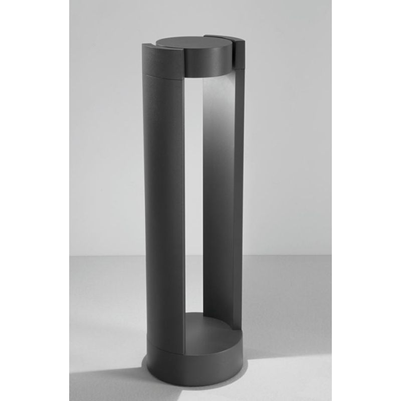 NAGI PALO DA ESTERNO H50 CM ORIENTABILE IP65 ANTRACITE LED 9W LUCE 3000K MODERNO