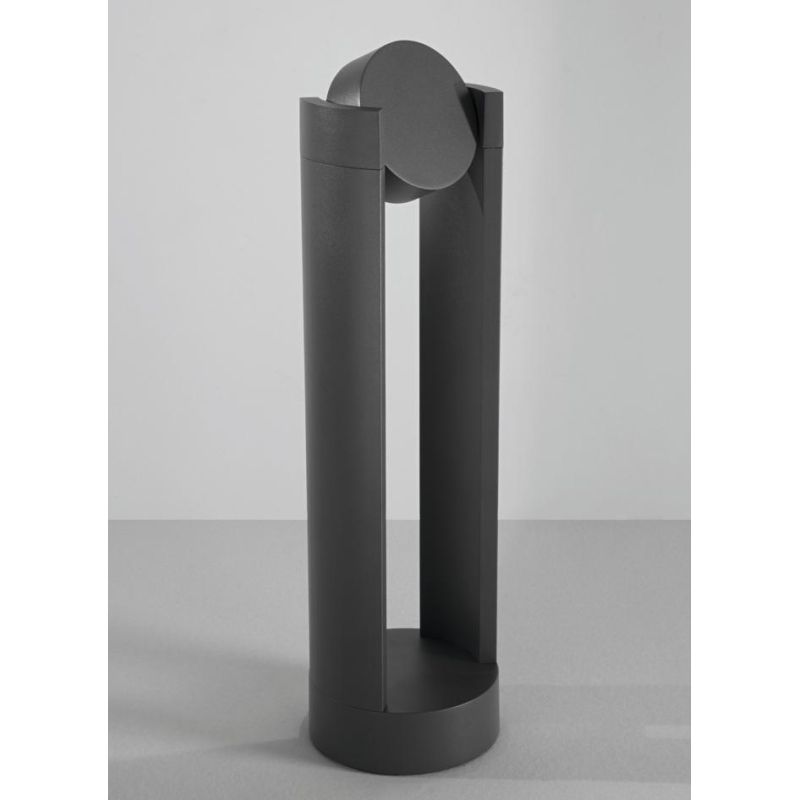 NAGI PALO DA ESTERNO H50 CM ORIENTABILE IP65 ANTRACITE LED 9W LUCE 3000K MODERNO