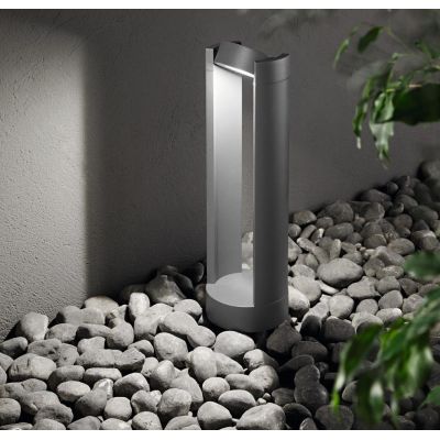 NAGI PALO DA ESTERNO H50 CM ORIENTABILE IP65 ANTRACITE LED 9W LUCE 3000K MODERNO