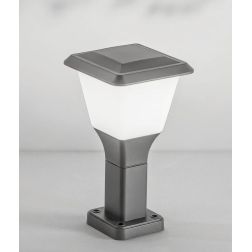 LENA PALO DA GIARDINO 2 MISURE IP65 ALLUMINIO ANTRACITE LAMPADINA ATTACCO E27 CLASSICO 2