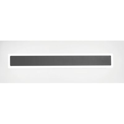 JASON APPLIQUE LINEARE 2 MISURE IP65 ALLUMINIO BIANCO E ANTRACITE LED INTEGRATO LUCE 3000K MODERNA