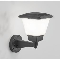LENA LAMPADA DA PARETE IP65 ALLUMINIO ANTRACITE LAMPADINA ATTACCO E27 DA ESTERNO CLASSICA