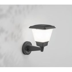 LENA LAMPADA DA PARETE IP65 ALLUMINIO ANTRACITE LAMPADINA ATTACCO E27 DA ESTERNO CLASSICA 2