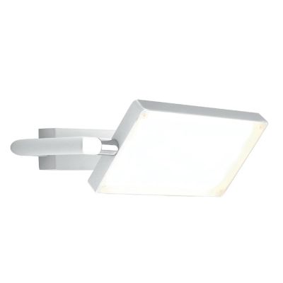 APPLIQUE ORIENTABILE LED 18W LUCE 3200K ALLUMINIO NERO, GRIGIO, BIANCO E ORO MODERNA