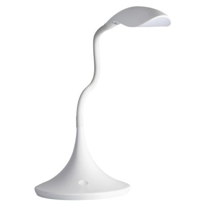 STONE LIGHT LAMPADA DA TAVOLO BRACCIO FLESSIBILE LED 5W 3000K IN NERO O BIANCO DARK LIGHT - Cristalensi Shop Online