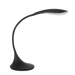 STONE LIGHT LAMPADA DA TAVOLO BRACCIO FLESSIBILE LED 5W 3000K IN NERO O BIANCO DARK LIGHT - Cristalensi Shop Online